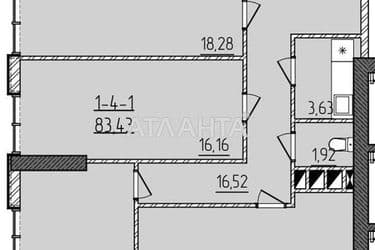 Commercial real estate at st. Krasnova (area 85,6 m²) - Atlanta.ua - photo 8