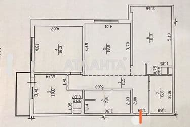 3-rooms apartment apartment by the address st. Srednefontanskaya (area 91 m²) - Atlanta.ua - photo 41