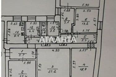 Комунальна квартира за адресою вул. Італійська бульв. (площа 61,5 м²) - Atlanta.ua - фото 12