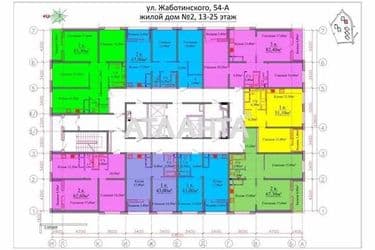 1-комнатная квартира по адресу ул. Жаботинского (площадь 43 м²) - Atlanta.ua - фото 12