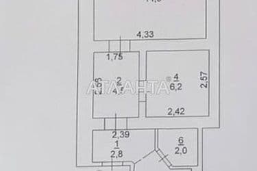 2-комнатная квартира по адресу ул. Черноморского Казачества (площадь 38 м²) - Atlanta.ua - фото 30