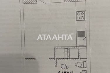 1-room apartment apartment by the address st. Varnenskaya (area 27,7 m²) - Atlanta.ua - photo 16