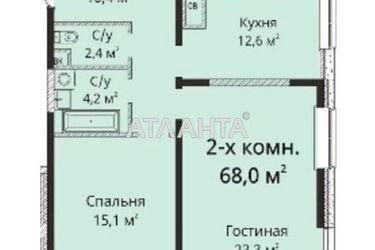 2-rooms apartment apartment by the address st. Gagarinskoe plato (area 68 m²) - Atlanta.ua - photo 10