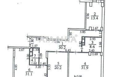 3-комнатная квартира по адресу ул. Отрадная (площадь 142 м²) - Atlanta.ua - фото 14