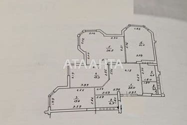 3-кімнатна квартира за адресою вул. Середньофонтанська (площа 111,8 м²) - Atlanta.ua - фото 12