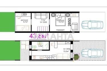 Будинок за адресою вул. Берегова (площа 44,5 м²) - Atlanta.ua - фото 10