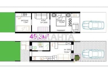 Будинок за адресою вул. Берегова (площа 45,9 м²) - Atlanta.ua - фото 7