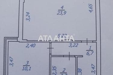 1-room apartment apartment by the address st. Srednyaya Osipenko (area 47 m²) - Atlanta.ua - photo 16
