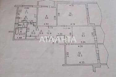 3-кімнатна квартира за адресою вул. Парусна (площа 83,3 м²) - Atlanta.ua - фото 33