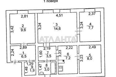 Багатокімнатна квартира за адресою вул. Тираспільське шосе (площа 62 м²) - Atlanta.ua - фото 28