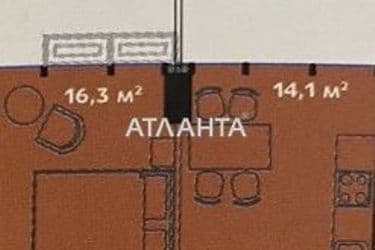 1-кімнатна квартира за адресою вул. Дружби народів (площа 45,5 м²) - Atlanta.ua - фото 10