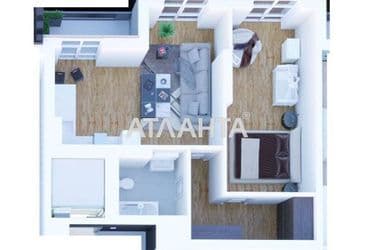 1-комнатная квартира по адресу ул. Новаторов (площадь 54,9 м²) - Atlanta.ua - фото 12