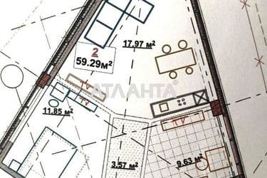 2-rooms apartment apartment by the address st. Levanevskogo (area 62,4 m²) - Atlanta.ua - photo 33