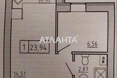 1-кімнатна квартира за адресою вул. Спрейсу (площа 23,9 м²) - Atlanta.ua - фото 11