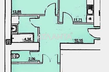 2-rooms apartment apartment by the address st. Rustaveli shota (area 70,1 m²) - Atlanta.ua - photo 7