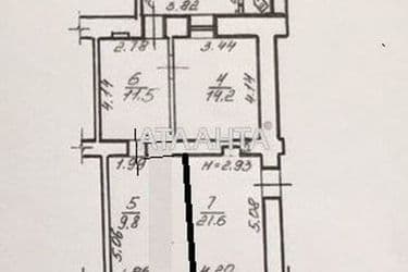 4+-rooms apartment apartment by the address st. Golovatogo atam Bogatova (area 68,5 m²) - Atlanta.ua - photo 25