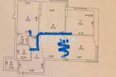 Многокомнатная квартира по адресу ул. Бочарова ген. (площадь 92,5 м²) - Atlanta.ua - фото 40