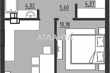 1-кімнатна квартира за адресою вул. Чехова (площа 42,4 м²) - Atlanta.ua - фото 16