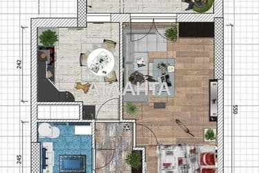 1-room apartment apartment by the address st. Bugaevskaya Instrumentalnaya (area 35 m²) - Atlanta.ua - photo 10