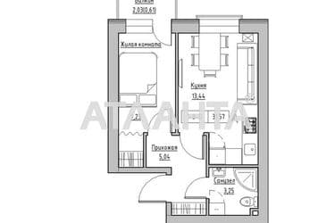 1-комнатная квартира по адресу 7 км овидиопольской дор. (площадь 31,6 м²) - Atlanta.ua - фото 7