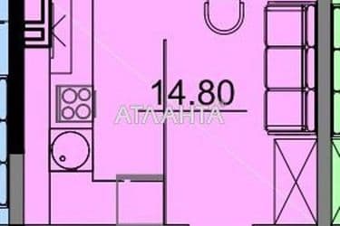 1-кімнатна квартира за адресою вул. Скісна (площа 22,9 м²) - Atlanta.ua - фото 12