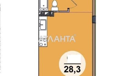 1-кімнатна квартира за адресою вул. Паустовського (площа 28 м²) - Atlanta.ua - фото 6