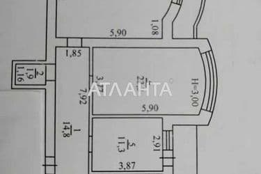 3-кімнатна квартира за адресою вул. Зоопаркова (площа 111 м²) - Atlanta.ua - фото 14