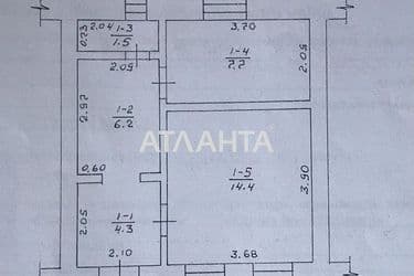 2-комнатная квартира по адресу ул. Черноморского Казачества (площадь 31,9 м²) - Atlanta.ua - фото 36