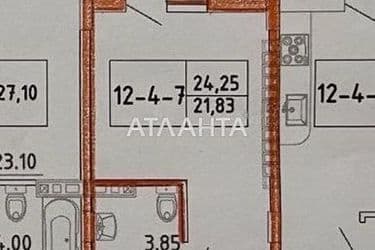 1-room apartment apartment by the address st. Bocharova gen (area 22 m²) - Atlanta.ua - photo 6