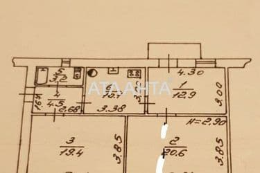 3-rooms apartment apartment by the address st. Bunina Rozy Lyuksemburg (area 71 m²) - Atlanta.ua - photo 38
