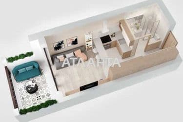 1-room apartment apartment by the address st. Fontanskaya dor Perekopskoy Divizii (area 45,3 m²) - Atlanta.ua - photo 28