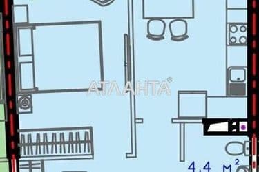 1-кімнатна квартира за адресою вул. Гоголя (площа 44,4 м²) - Atlanta.ua - фото 7