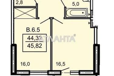 1-кімнатна квартира за адресою Тополиний пров. (площа 45,5 м²) - Atlanta.ua - фото 18