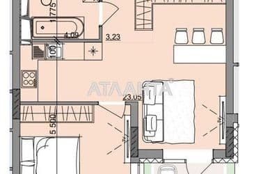 1-кімнатна квартира за адресою вул. Бочарова ген. (площа 44,0 м²) - Atlanta.ua - фото 6