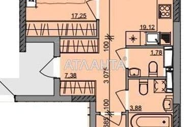 2-кімнатна квартира за адресою вул. Бочарова ген. (площа 63,7 м²) - Atlanta.ua - фото 6