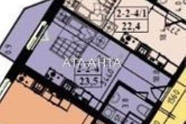 1-room apartment apartment by the address st. Nebesnoy Sotni pr Zhukova marsh pr Leninskoy iskry pr (area 24 m²) - Atlanta.ua - photo 7