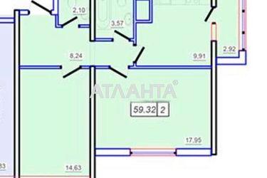 2-rooms apartment apartment by the address st. Zhemchuzhnaya (area 60 m²) - Atlanta.ua - photo 13