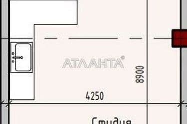 1-комнатная квартира по адресу ул. Софиевская (площадь 35,2 м²) - Atlanta.ua - фото 6