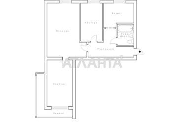 3-rooms apartment apartment by the address st. Artilleriyskiy 2 y per (area 58,2 m²) - Atlanta.ua - photo 43