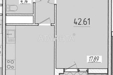 1-room apartment apartment by the address st. Krasnova (area 43 m²) - Atlanta.ua - photo 5