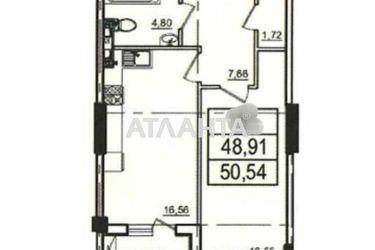 1-кімнатна квартира за адресою Куликівський 2-й пров. (площа 50,5 м²) - Atlanta.ua - фото 11