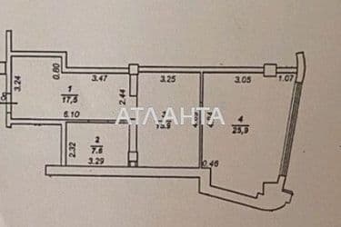 2-комнатная квартира по адресу Удельный пер. (площадь 67 м²) - Atlanta.ua - фото 41