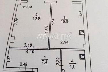 1-комнатная квартира по адресу ул. Дача Ковалевского (площадь 44 м²) - Atlanta.ua - фото 17