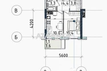 1-кімнатна квартира за адресою вул. Тульська (площа 33 м²) - Atlanta.ua - фото 19