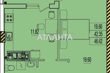 1-room apartment apartment by the address st. Stroitelnaya (area 51 m²) - Atlanta.ua - photo 27