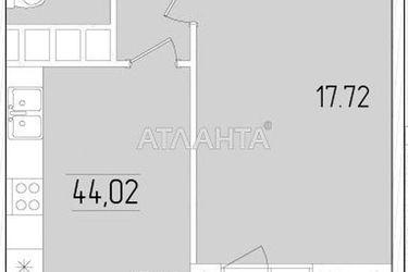 1-room apartment apartment by the address st. Krasnova (area 44,0 m²) - Atlanta.ua - photo 12