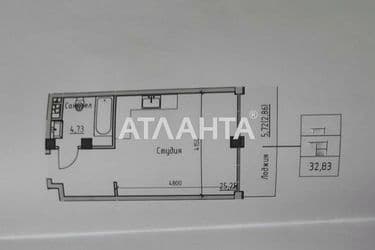 1-кімнатна квартира за адресою вул. Приморська (площа 32,8 м²) - Atlanta.ua - фото 6