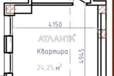 1-room apartment apartment by the address st. Novoselskogo Ostrovidova (area 24,3 m²) - Atlanta.ua - photo 6