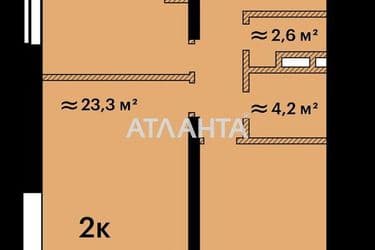 2-rooms apartment apartment by the address st. Gagarinskoe plato (area 68 m²) - Atlanta.ua - photo 9