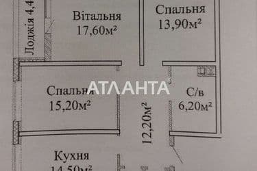 3-rooms apartment apartment by the address st. Tolbukhina (area 87 m²) - Atlanta.ua - photo 32